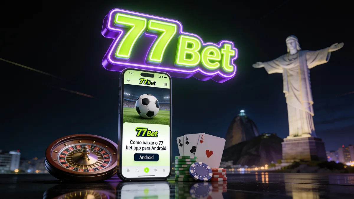 Como baixar o 77 bet app para Android para jogadores no Brasil